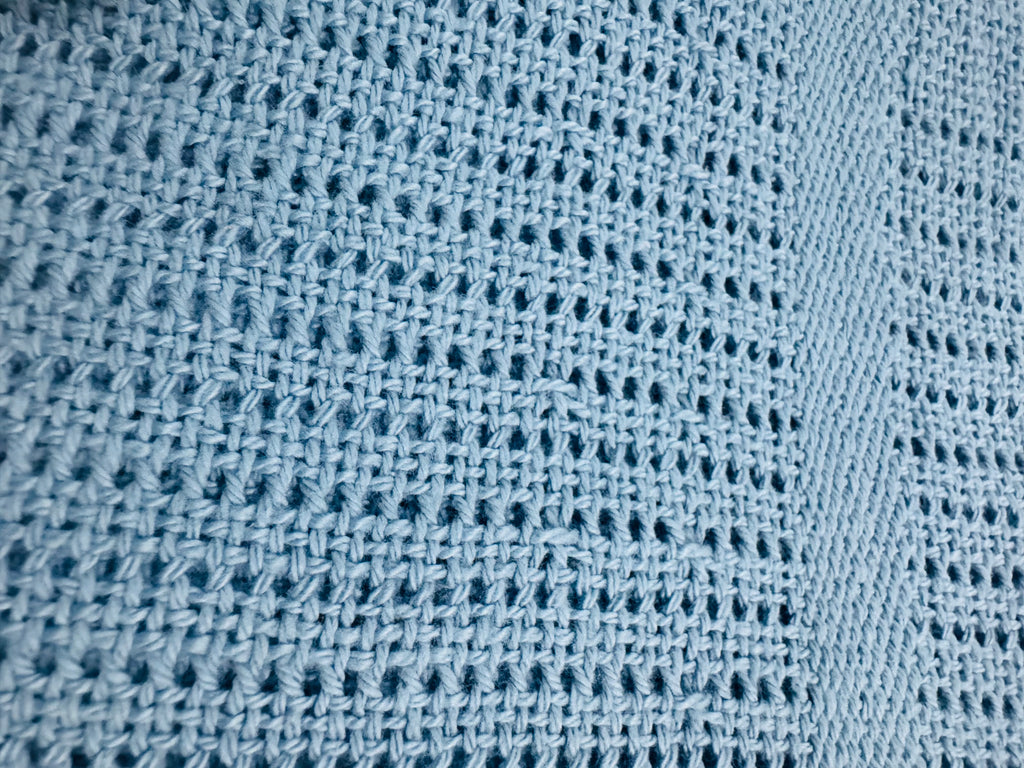 Baby Cellular Blankets (Pack of 2) – 100% Cotton, 75x100cm