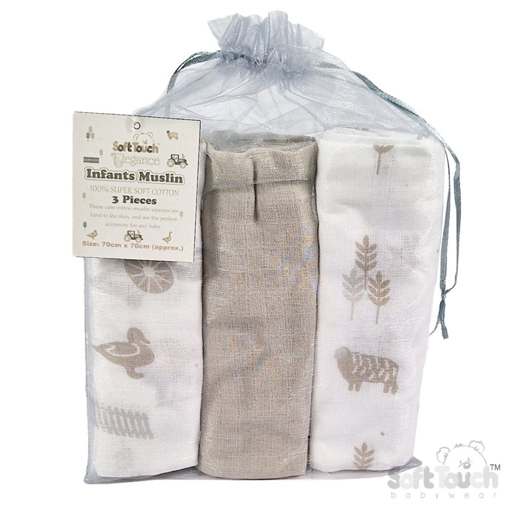 The Ultimate 100% Cotton 22-Piece Newborn Hospital Bag Essentials Pack (0-3M)