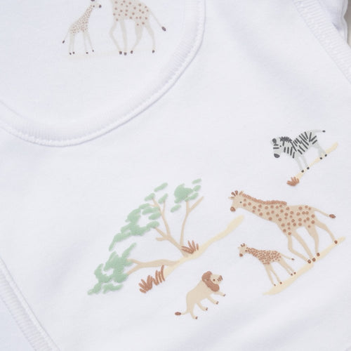 Rock-A-Bye Baby Boutique 5-Piece 100% Cotton Safari Gift Set